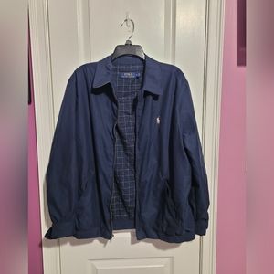 Polo Ralph Lauren Navy Dad Jacket Size L